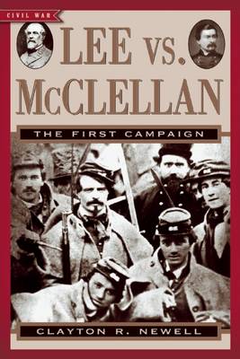 Book cover for Lee vs. McClellan