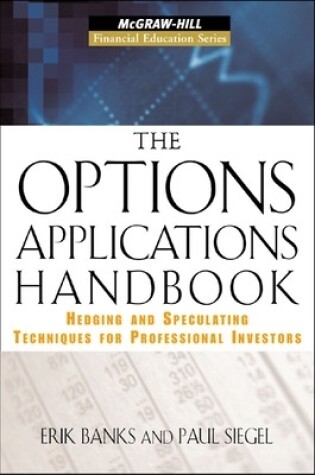 Cover of The Options Applications Handbook