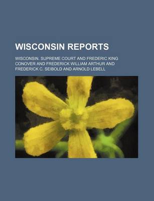 Book cover for Wisconsin Reports (Volume 163)