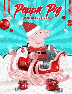 Cover of Peppa Pig coloring book for kids