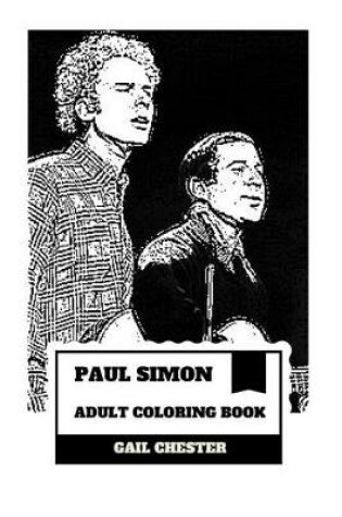 Cover of Paul Simon Adult Coloring Book