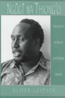 Book cover for Ngaugai Wa Thiong'o