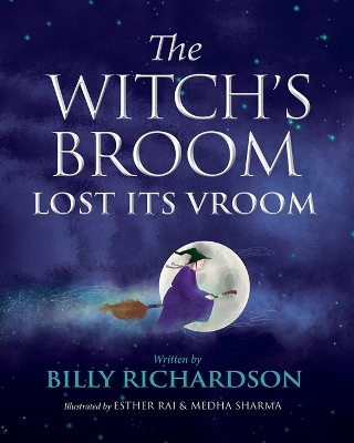 Book cover for The Witch's Broom Lost Its Vroom