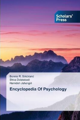 Cover of Encyclopedia Of Psychology