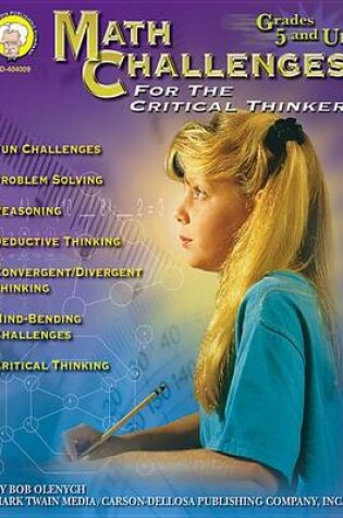 Cover of Math Challenges for the Critical Thinker, Grades 5 - 8