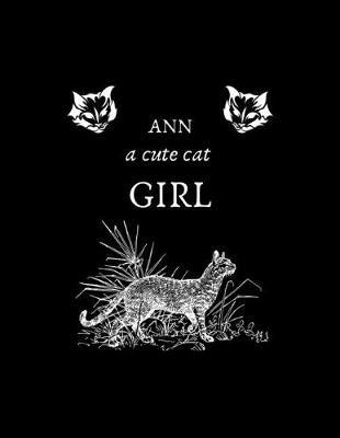 Book cover for ANN a cute cat girl