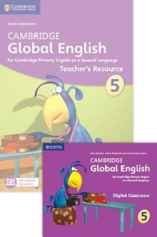 Cover of Cambridge Global English Stage 5 2017 Teacher's Resource Book with Digital Classroom (1 Year)