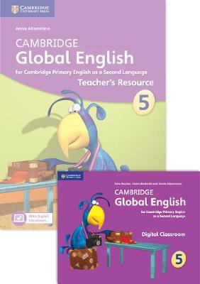 Cover of Cambridge Global English Stage 5 2017 Teacher's Resource Book with Digital Classroom (1 Year)