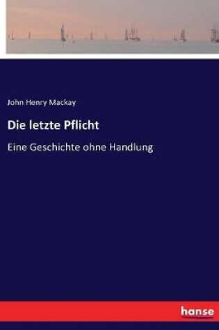 Cover of Die letzte Pflicht