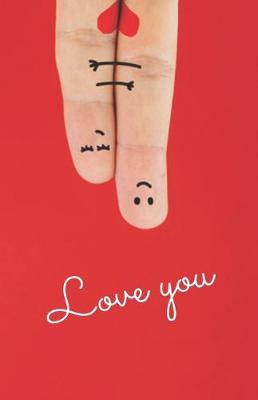 Book cover for Love you Dot Grid Notebook