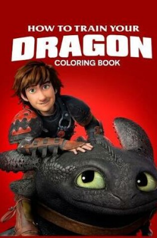 Cover of How to Train Your Dragon Coloring Book