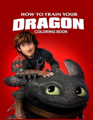 Book cover for How to Train Your Dragon Coloring Book