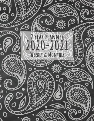 Book cover for 2 Year Monthly and Weekly Planner 2020 - 2021