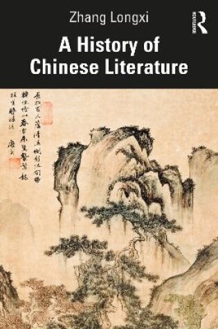 Cover of A History of Chinese Literature