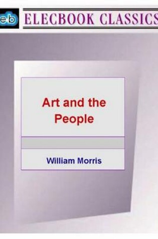 Cover of Art and the People