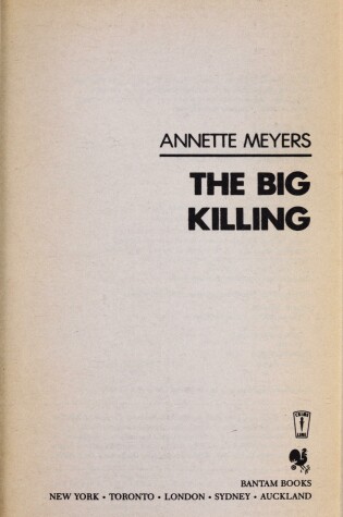 Cover of The Big Killing