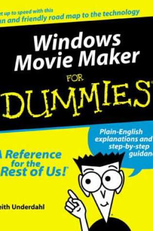 Cover of Windows Moviemaker For Dummies