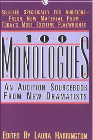 Cover of 100 Monologues