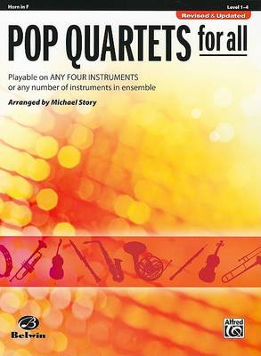 Cover of Pop Quartets for All