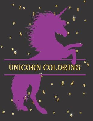 Book cover for Unicorn Coloring