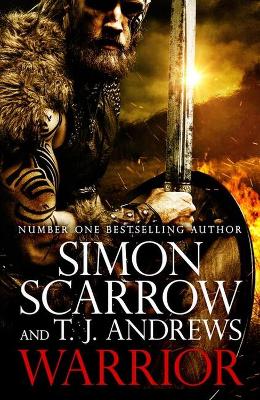 Book cover for Warrior: The epic story of Caratacus, warrior Briton and enemy of the Roman Empire…