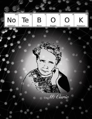 Book cover for M. Curie Notebook