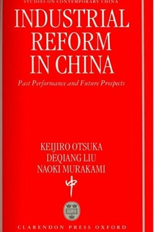 Cover of Industrial Reform in China