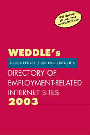 Cover of Weddles 2003 Directory Emp 3ed