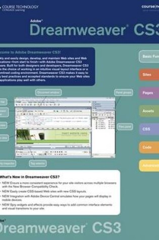 Cover of Adobe Dreamweaver Cs3 Coursenotes