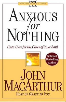 Book cover for Anxious for Nothing