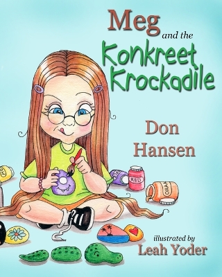 Book cover for Meg and the Konkreet Krockadile