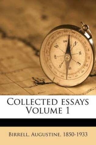 Cover of Collected Essays Volume 1