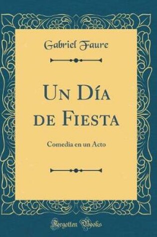 Cover of Un Día de Fiesta