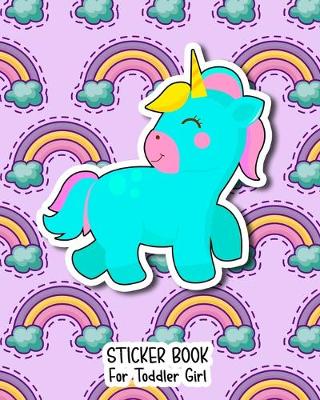 Book cover for Sticker Book Toddler Girl