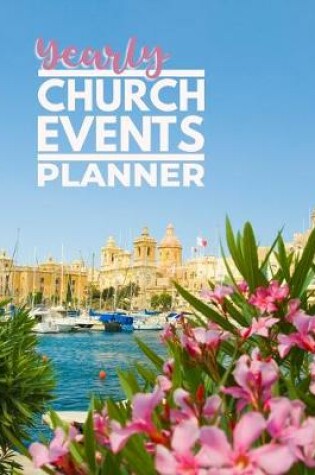 Cover of Yearly Church Events Planner