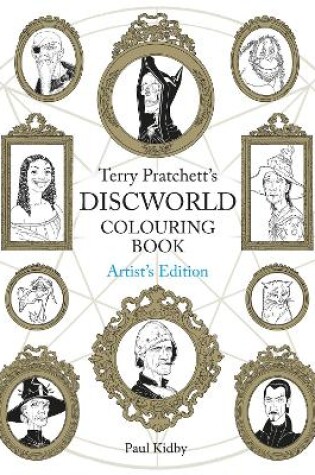 Cover of Terry Pratchett's Discworld Colouring Book: Artist's Edition