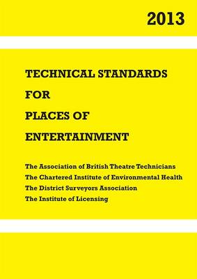 Cover of Technical Standards for Places of Entertainment