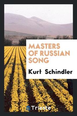 Book cover for Masters of Russian Song