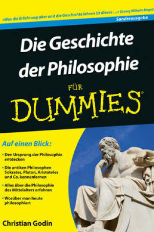 Cover of Die Geschichte der Philosophie für Dummies