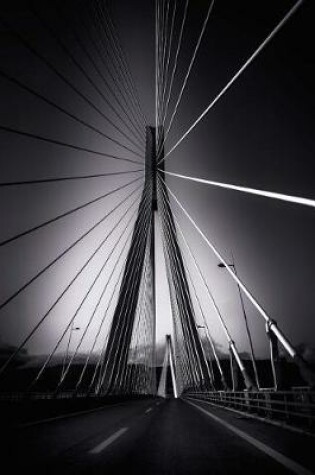 Cover of Rio Antirrio Bridge in Greece Black and white Journal