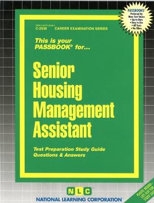 Book cover for Senior Housing Management Assistant