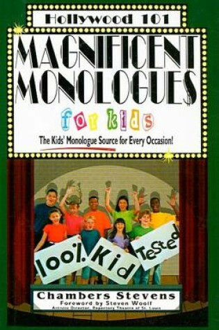 Cover of Magnificent Monologues for Kids