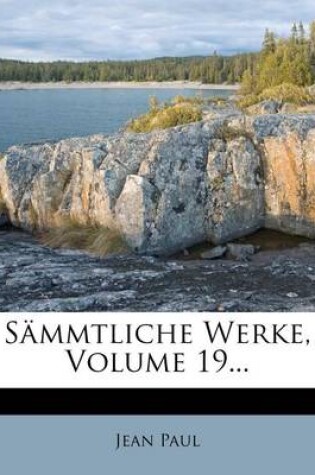 Cover of Sammtliche Werke, Volume 19...