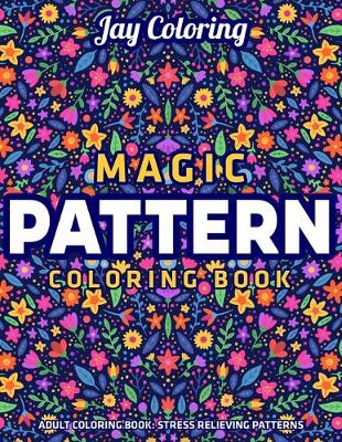 Book cover for Magic Pattern Coloring Book