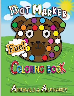 Book cover for Dot Marker Coloring Book