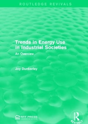 Cover of Trends in Energy Use in Industrial Societies