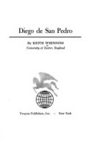 Cover of Diego De San Pedro
