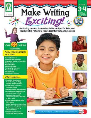 Book cover for Make Writing Exciting, Grades 3 - 4