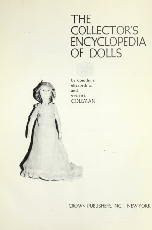 Cover of Collector's Encyclopedia of Dolls