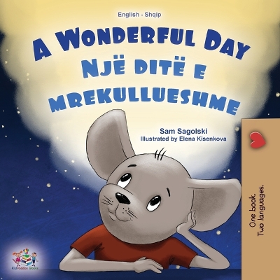 Book cover for A Wonderful Day (English Albanian Bilingual Children's Book)